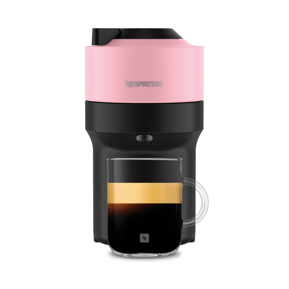 Nespresso by Delonghi Vertuo Pop Pod Coffee Machine ENV90.P - Pink