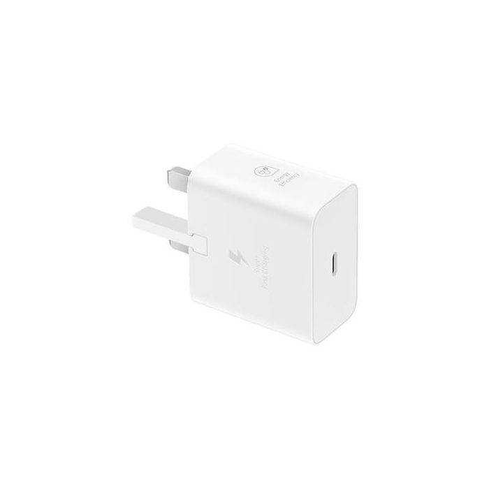 Samsung 25W Super Fast Charging USB-C Wall Plug - White
