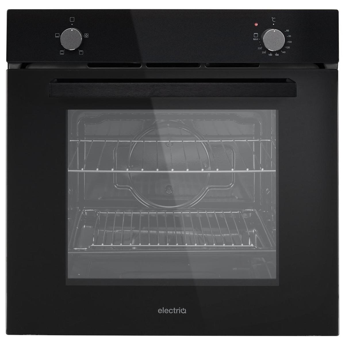 GRADE A2 - electriQ Electric Single Oven - Black