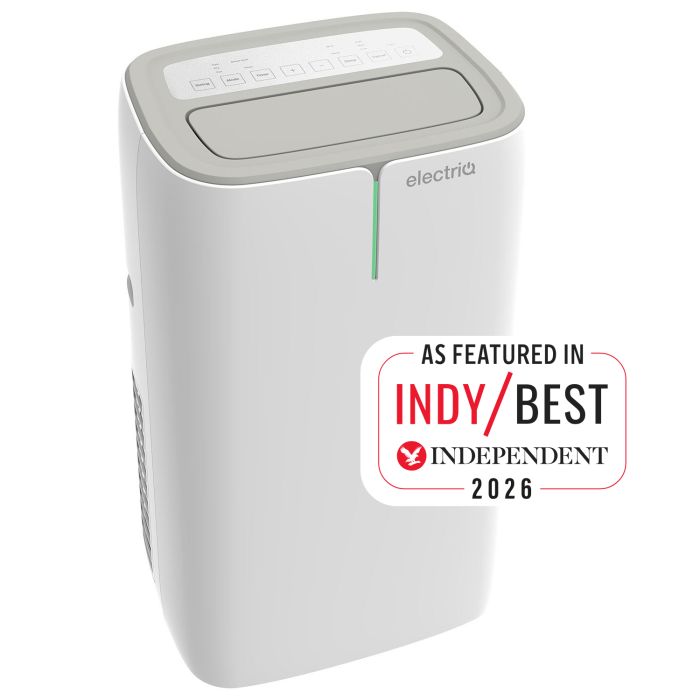 electriQ EcoSilent 14000 BTU Smart Quiet Portable Air Conditioner