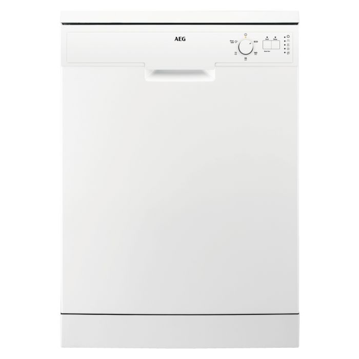 Refurbished AEG Series 5000 AirDry FFX52607ZW 13 Place Freestanding Dishwasher White