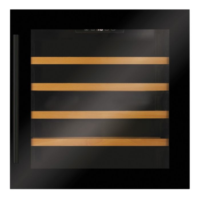 GRADE A2 - CDA 40 Bottle Integrated Wine Cooler Single Zone Tall - Black