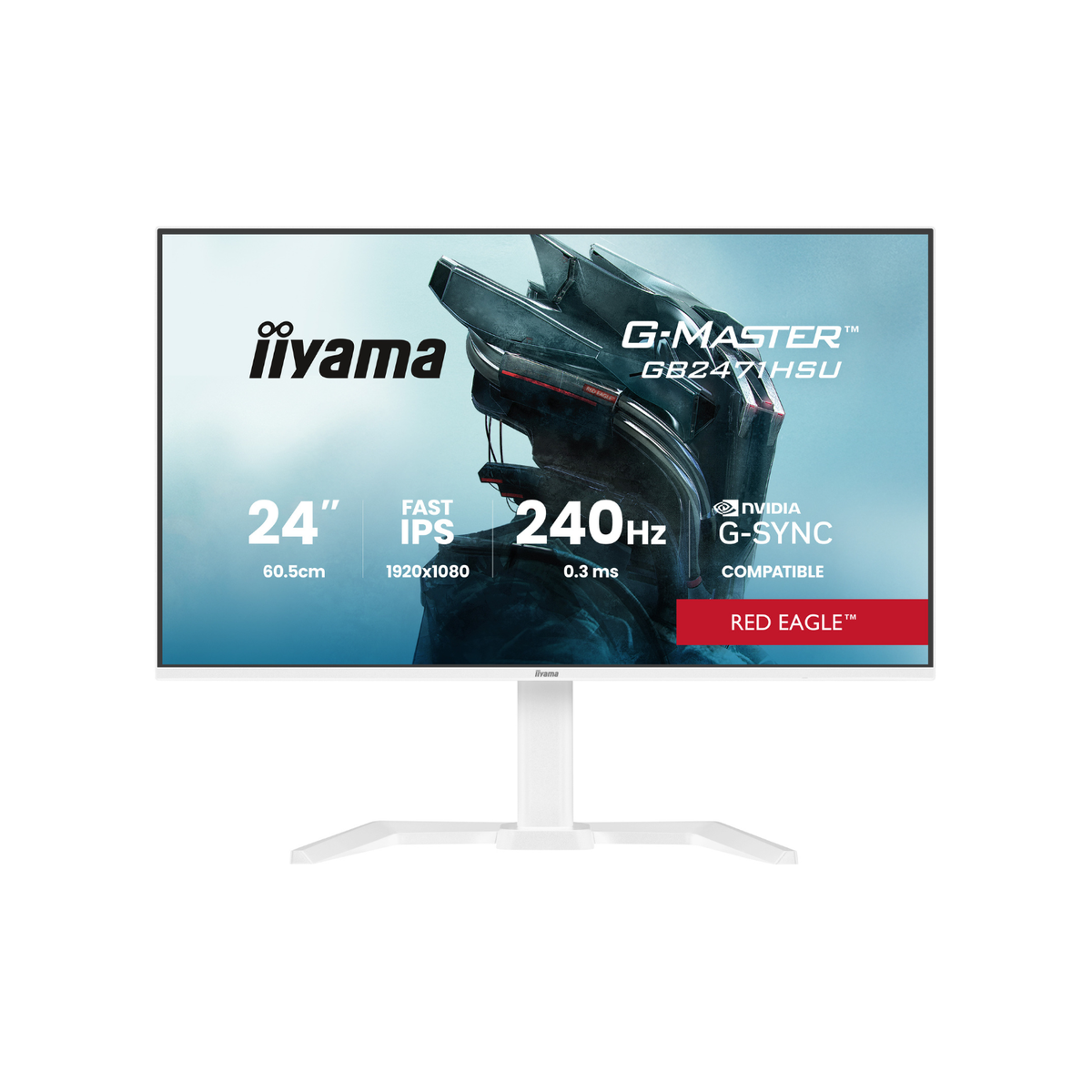 iiyama G-MASTER GB2471HSU 24" Fast IPS Full HD 240Hz 0.3ms Gaming Monitor