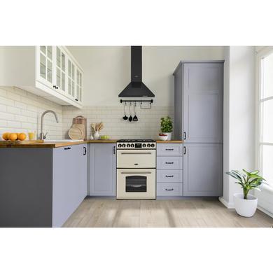 Refurbished 60cm Belling Farmhouse Dual Fuel Cooker - Cream