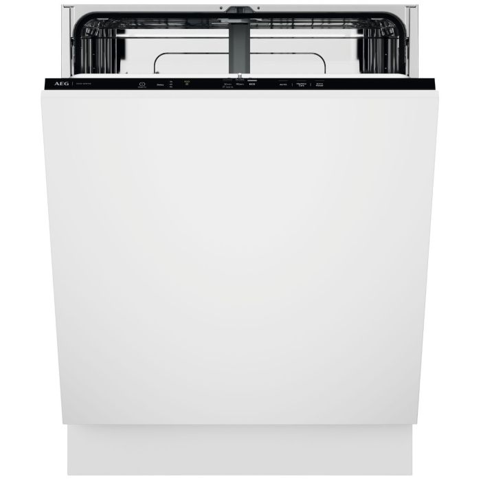 AEG Integrated Dishwasher - Black control panel