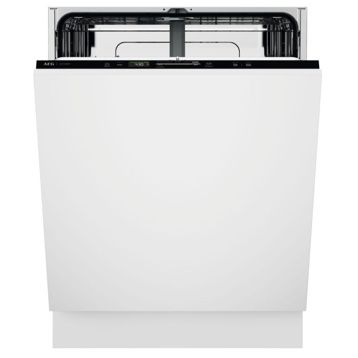 AEG 6000 Series Integrated Dishwasher - Black control panel B-rated