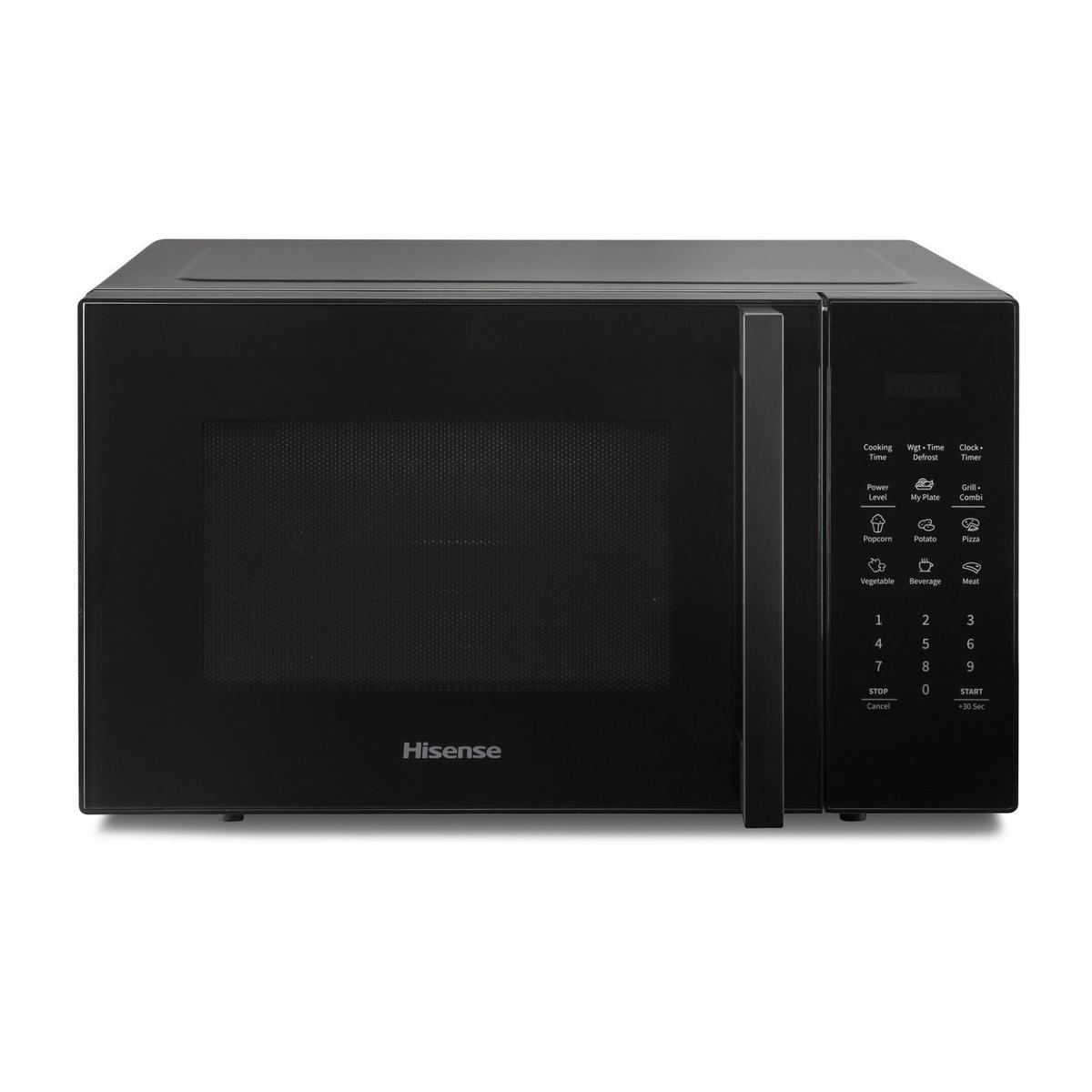 Refurbished Hisense 29L Freestanding Combination Microwave Oven & Grill - Black