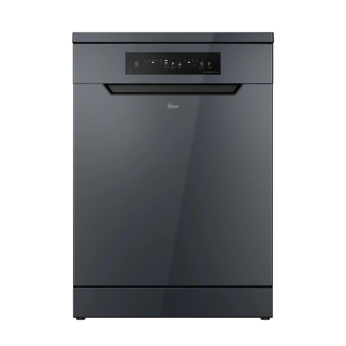GRADE A2 - Hoover H-Dish 300 Freestanding Dishwasher - Smart Wi-Fi C Rated Graphite