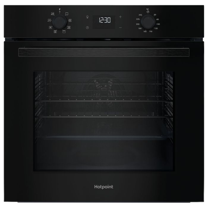 Hotpoint Class 2 HO455CBUK Electric Fan Assisted Single Oven - Black