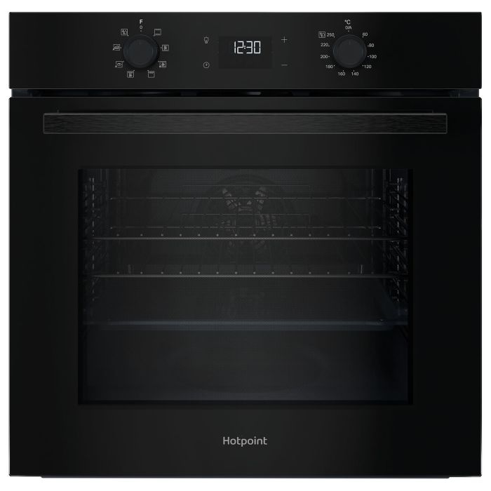 Hotpoint Class 2 HO455HBUK Electric Fan Assisted Single Oven - Black