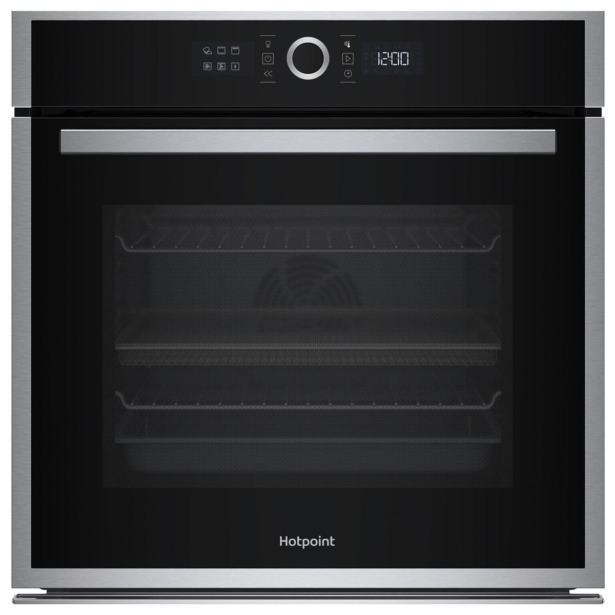 GRADE A2 - Hotpoint Class 4 HOI4S8HM0XUK Fan Oven with Air Fry - Stainless Steel