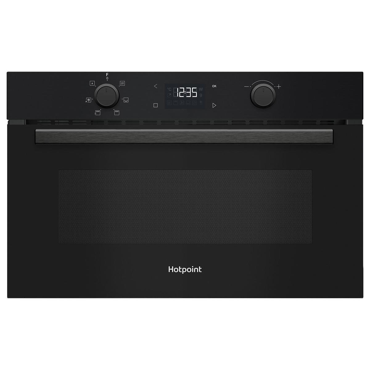 Refurbished Hotpoint Class 2 HPD 254CR BUK Built In Microwave and Grill - Black