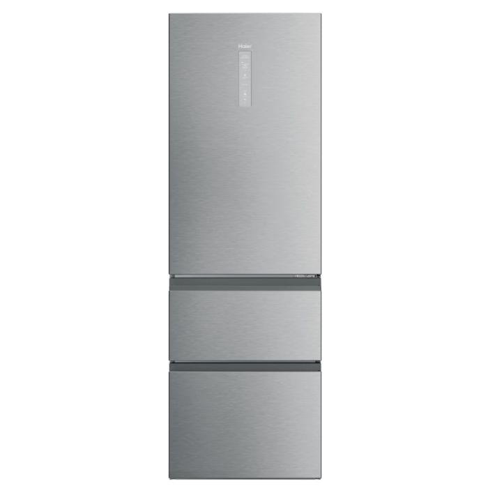 Haier 3D 60 Series 5 356 Litre 60/40 Freestanding Fridge Freezer - Silver
