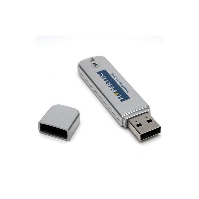 Hypertec Slimline HyperDrive DataSafe - Business Edition - USB flash drive - 4 GB