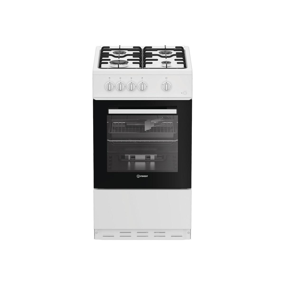 GRADE A2 - Indesit 50cm Gas Cooker - White