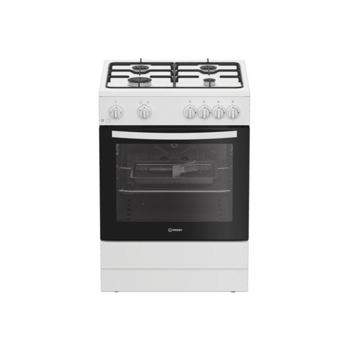 Refurbished Indesit 60cm Gas Cooker - White
