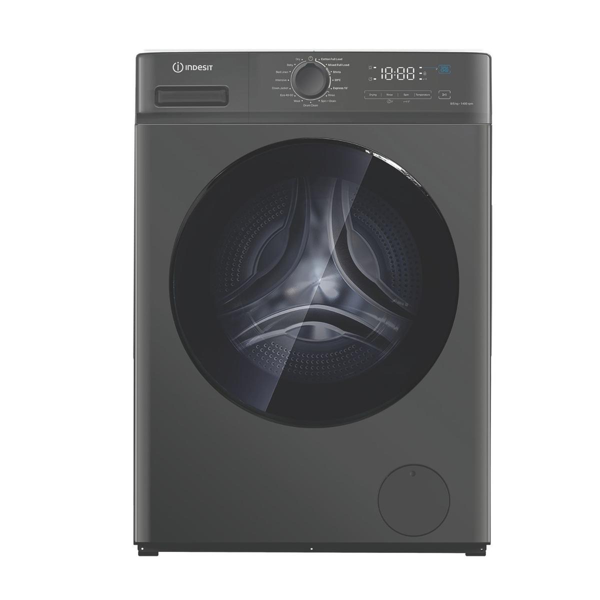 Indesit MyTime 8kg Wash 5kg Dry 1400rpm Washer Dryer - Silver
