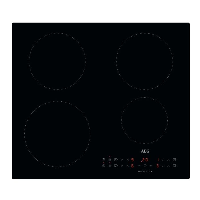 Refurbished AEG 6000 Series IKX64301CB 60cm 4 Zone Induction Hob