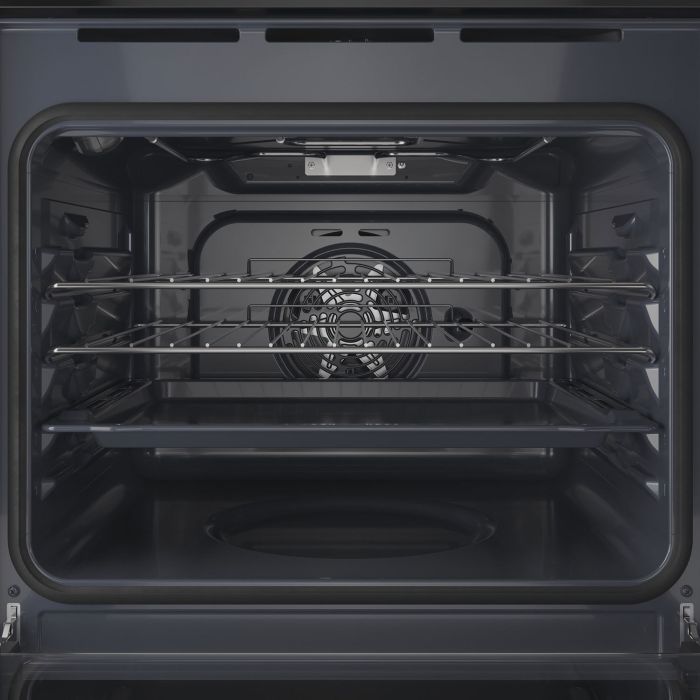 GRADE A2 - Indesit IO233BUK Click&Clean Electric Single Oven - Black   