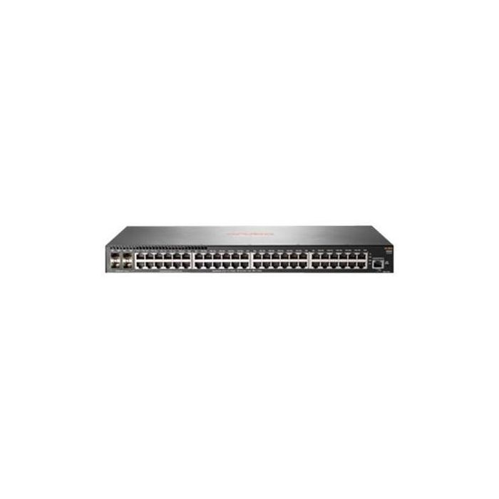 HPE Aruba Networking 2930F 48G 48-Port Gigabit with SFP+ L3 Managed Rack-mountable Switch 