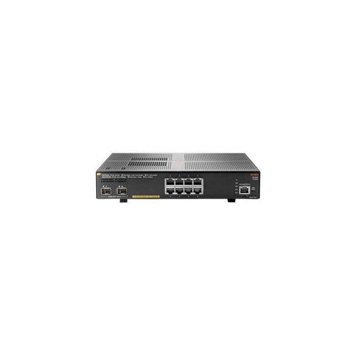 HPE Aruba Networking 2930F 8G 8-Port Gigabit PoE+ with SFP+ L3 Managed Rack-mountable Switch 125W 