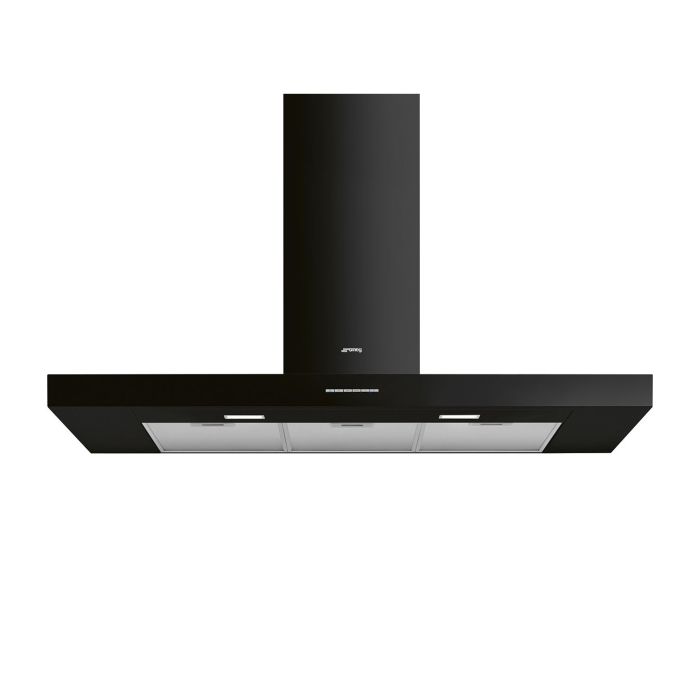 Smeg 110cm Chimney Cooker Hood - Black