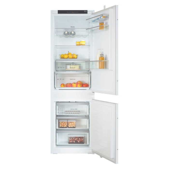 Refurbished Miele KDN7713E Integrated 260 Litre 60/40 Frost Free Fridge Freezer White