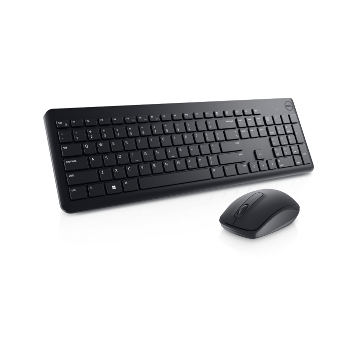 Dell KM3322W Wireless Keyboard and Mouse Combo in Black