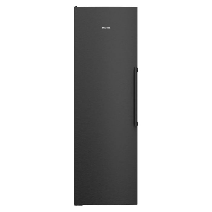 Siemens 402 Litre Freestanding Fridge - Black Steel