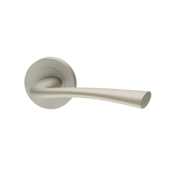Internal Satin Black Lever Door Handle with Latch and Hinges Pack - 65mm Latch - Kuban - XL Joinery