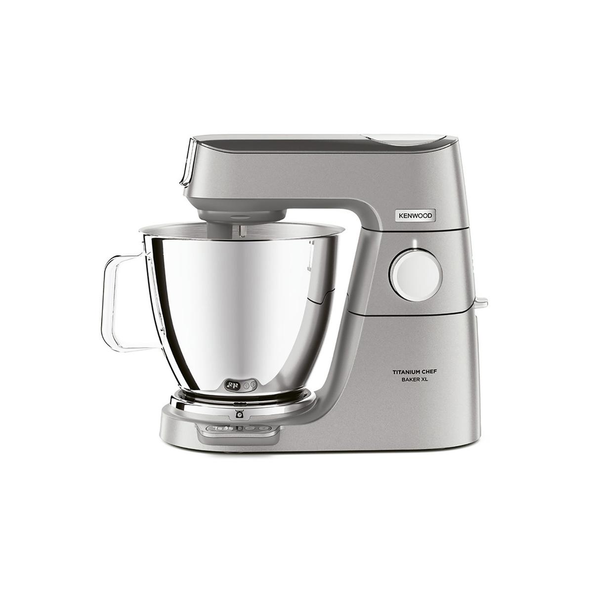 Kenwood KVL85.004SI Chef Titanium Baker XL Stand Mixer 7L & 5L Bowls – Silver