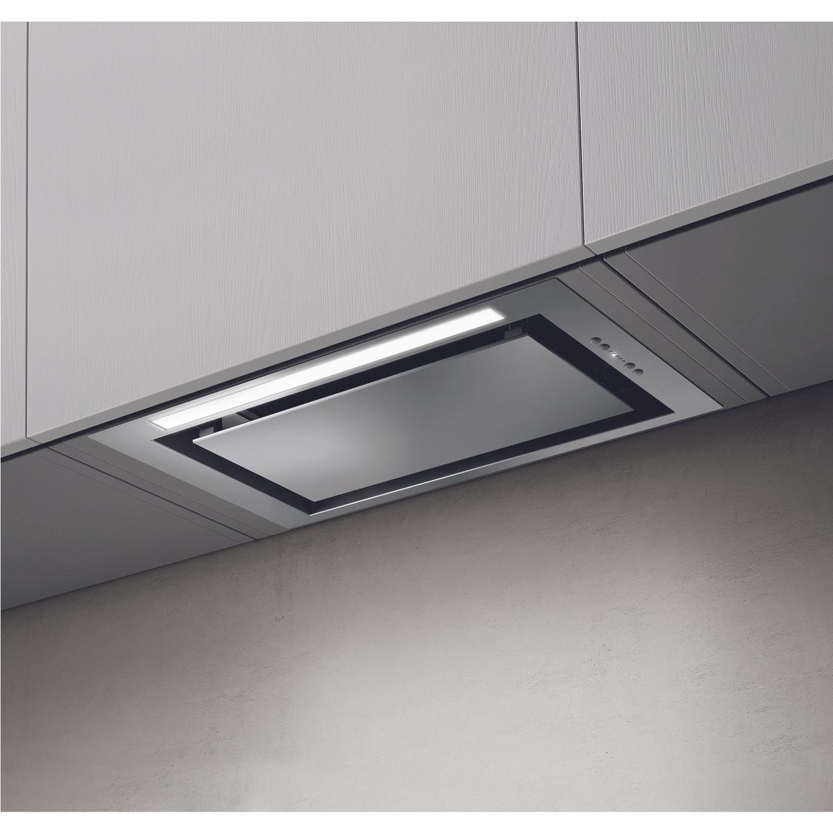 Refurbished Elica Lane 52cm Canopy Cooker Hood - Stainless Steel
