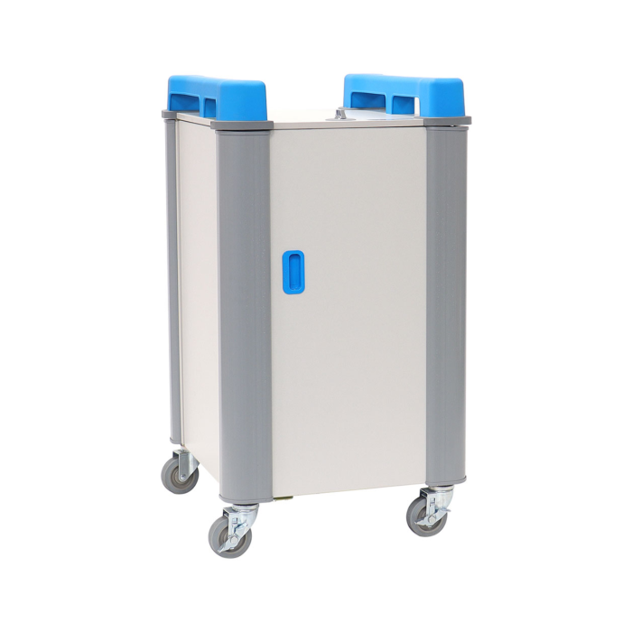 LapCabby Vertical Compact 16 Laptops or Chromebooks and Tablets up to 17? Charging Trolley