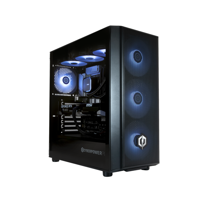 CyberPowerPC Intel Core i7-14700KF 32GB RAM 2TB SSD RTX 5070 Windows 11 Gaming PC