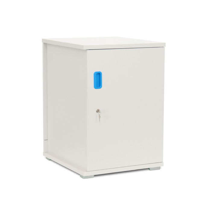 LapCabby Lyte Single Door Plastic Shelf 16 Laptops or Chromebooks and Tablets up to 15.6" Charging Cabinet