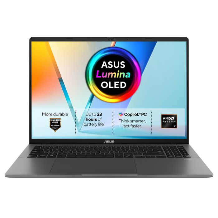 ASUS Vivobook S16 AMD Ryzen AI 7 16GB RAM 1TB SSD 16 Inch Windows 11 Laptop