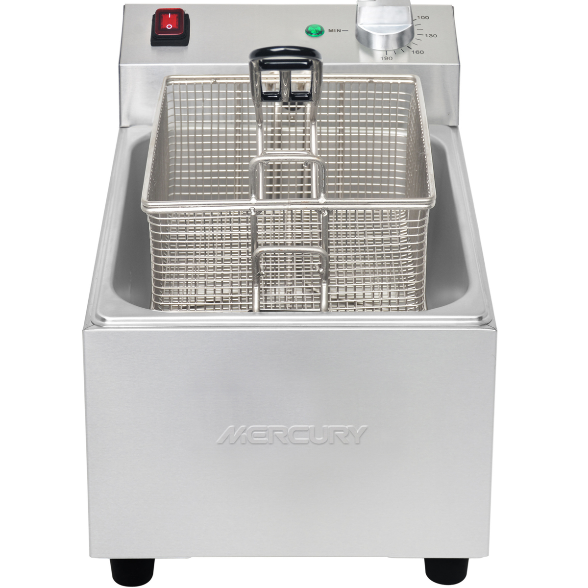 GRADE A1 - Mercury Countertop Electric Fryer - 5 Ltr, Single Tank
