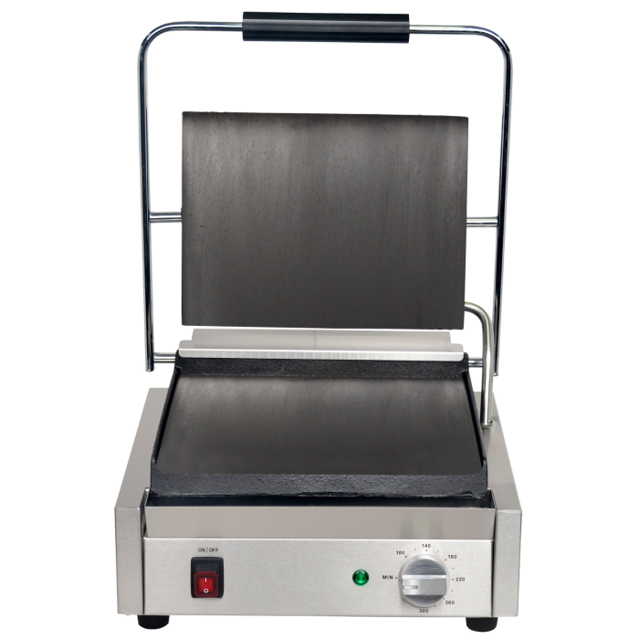 Mercury Bistro Single Contact Grill - Flat Plates, Plug In