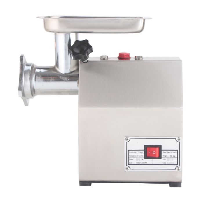Culinox MG8SS Meat Mincer - 75kg/hr Stainless Steel Plug In