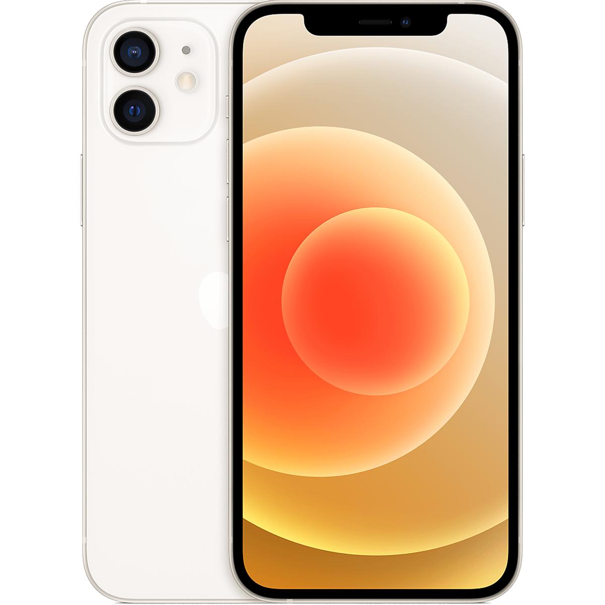 Refurbished Apple iphone 12 White 6.1" 64GB 5G Unlocked & SIM Free Smartphone
