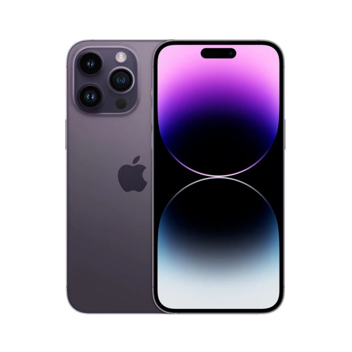 Refurbished Apple iPhone 14 Pro Max Deep Purple 6.7" 128GB 5G Unlocked & SIM Free Smartphone