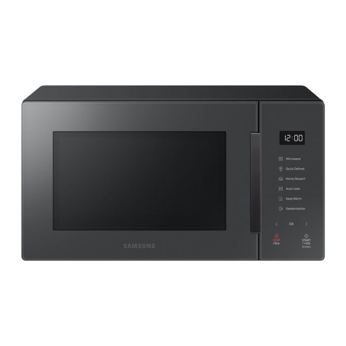 Samsung MS23T5018AC/EU 23L 800W Freestanding Solo Microwave Oven – Black  Compact Kitchen Microwave with Fast Even Heating & Stylish Modern Design