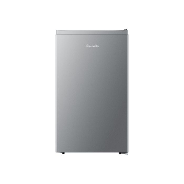 Refurbished Fridgemaster 82 Litre Freestanding Under Counter Fridge - Silver