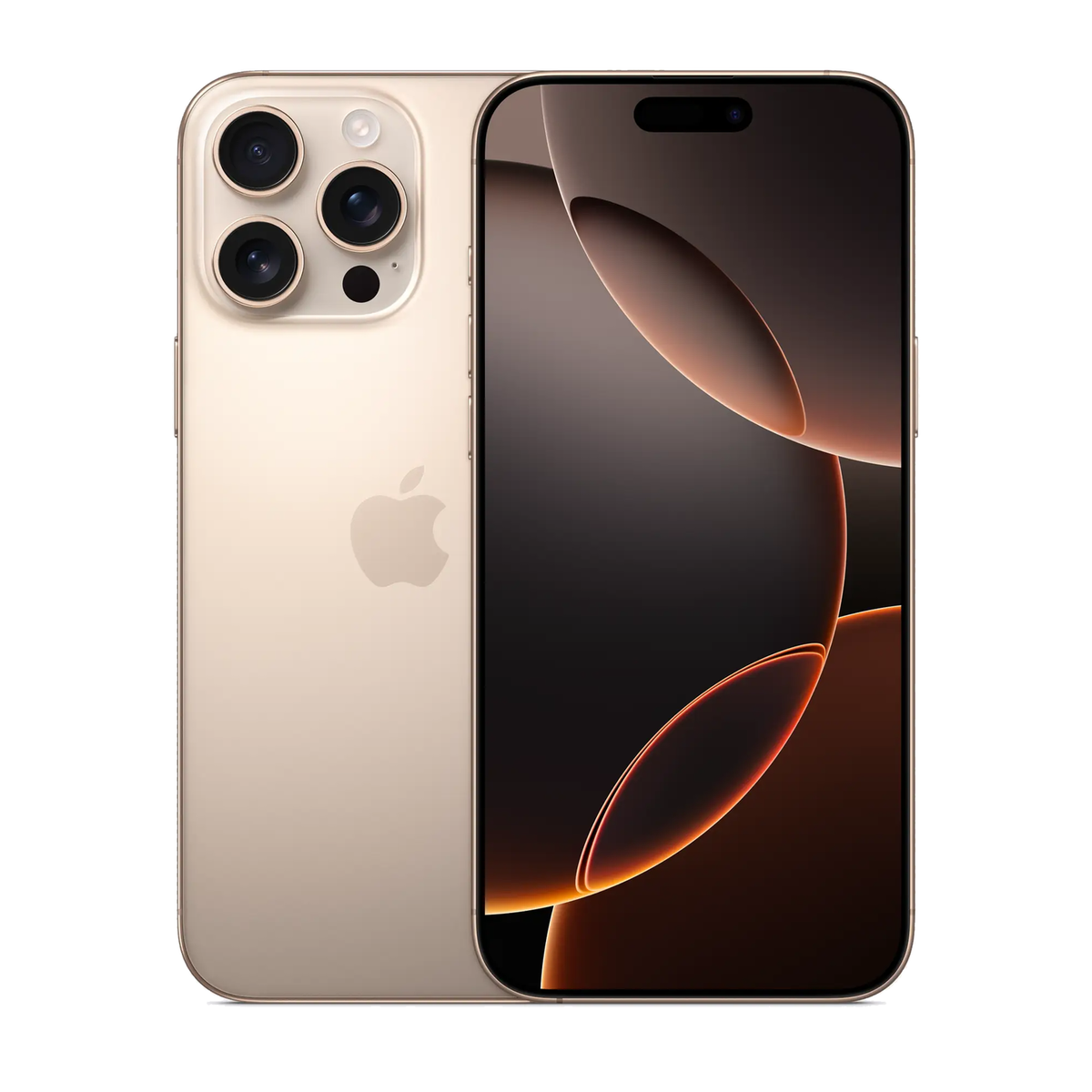 Refurbished Apple iPhone 16 Pro Max Desert Titanium 6.9" 256GB 5G Unlocked & SIM Free Smartphone