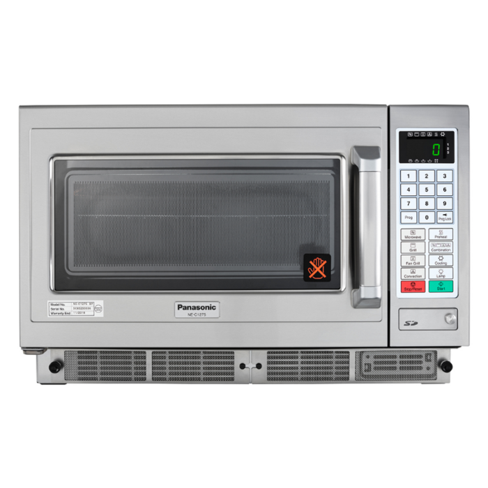 Panasonic NEC1275 Programmable Combination Microwave Oven 1800W - 30 Ltr