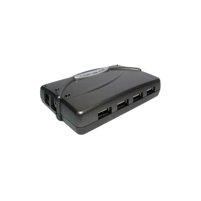 OEM 4 Port USB 2.0 Powered Hub Black