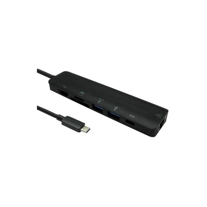 OEM USB-C 7-In-1 Adapter Black 