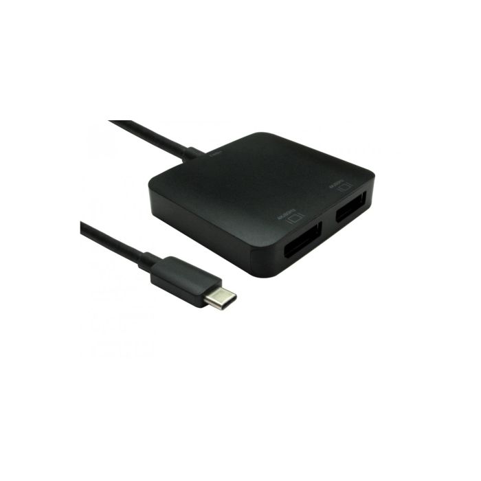 OEM USB-C to Dual HDMI MST Adapter Black