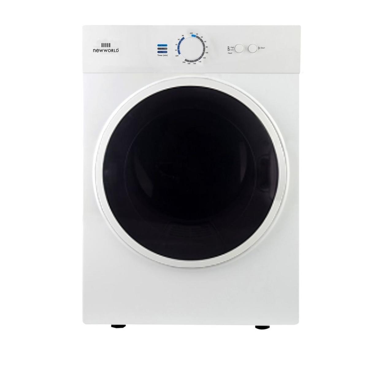 GRADE A3 - New World 3kg Vented Tumble Dryer - White