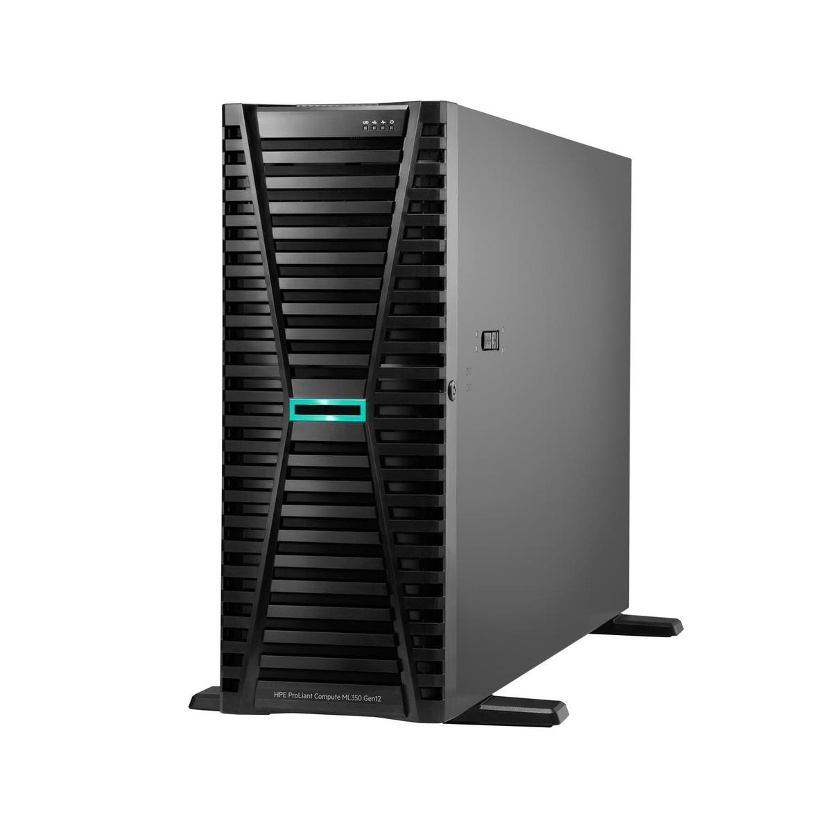 HPE ProLiant Compute ML350 Intel Xeon 6505P 2.2GHz 12c 64GB RAM 2x960GB SSD 4U Tower Server